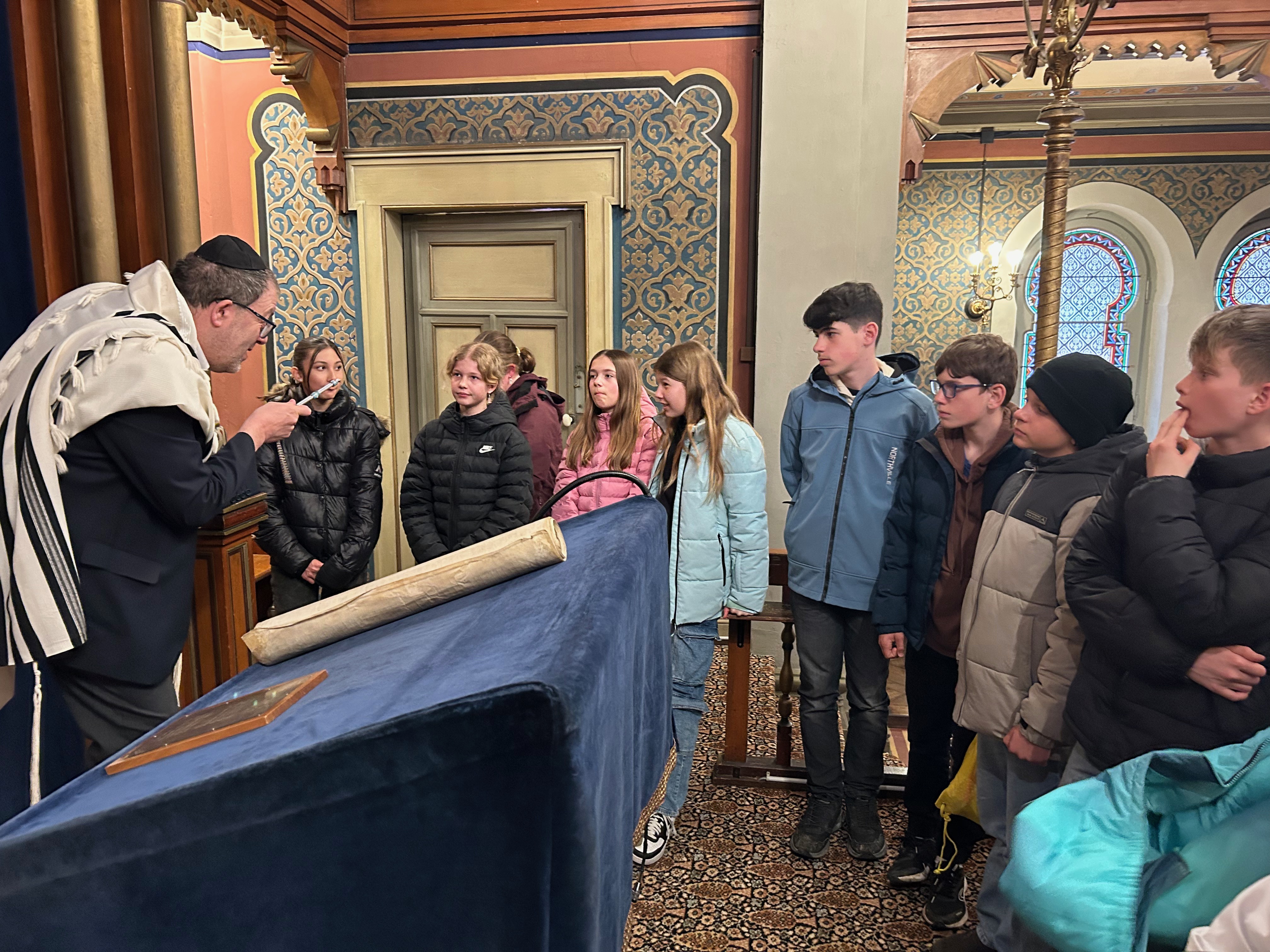 Reli-Exkursion zur Synagoge St.Gallen